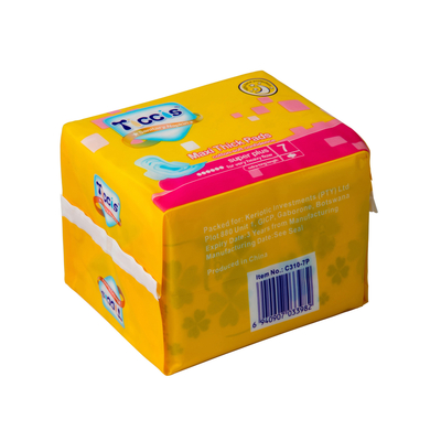 Gedrukte Sanitaire Handdoekstootkussens over 100ml-Absorptievermogen het Individuele Verpakken