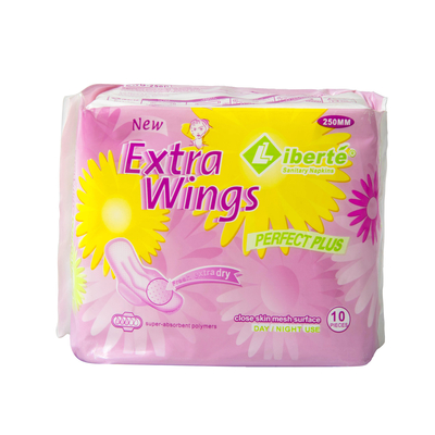 Van de Dames Sanitaire Handdoeken van het Modennaparfum het Stootkussen Maxi With Wings Available