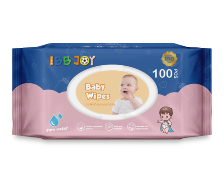 BB Joy Herb Antibacterial Hands Wet Wipes Duidelijk EDI Purified Water