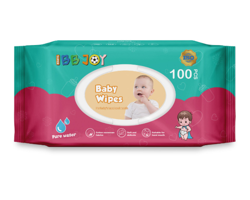 BB Joy Herb Antibacterial Hands Wet Wipes Duidelijk EDI Purified Water