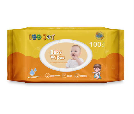 BB Joy Herb Antibacterial Hands Wet Wipes Duidelijk EDI Purified Water