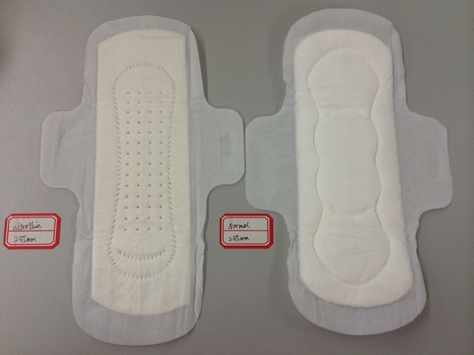De kruidenbamboe Sanitaire Stootkussens verdunnen Wingless Maxi Pads With Cottony Cover