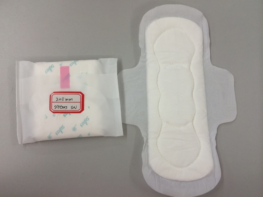 De kruidenbamboe Sanitaire Stootkussens verdunnen Wingless Maxi Pads With Cottony Cover