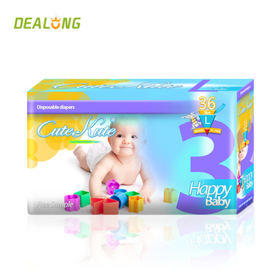 Droge Babynappy Pasgeboren PE het Lekwacht Natural Newborn Diapers van Backsheet