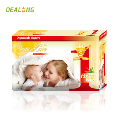 Droge Babynappy Pasgeboren PE het Lekwacht Natural Newborn Diapers van Backsheet