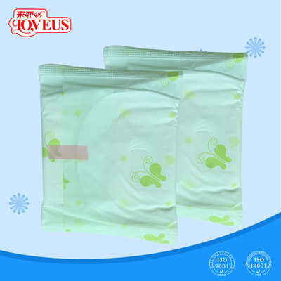 Absorberend Super Zacht Maandverband 245mm Zachte Katoenen Sanitaire Comfortabele Stootkussens
