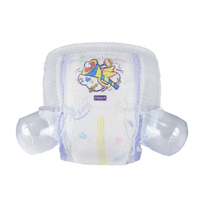 De Baby van de pluispulp trekt Broek uit In te ademen Hypoallergenic Luiers uittrekt