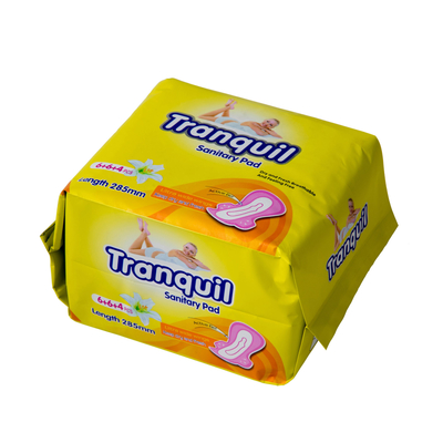 De super Absorberende Sanitaire Stootkussens van Maxi Pads Polymers Mint Herbal
