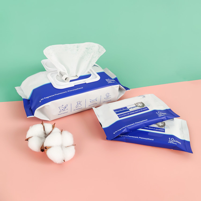 Veegt de acetaat Beschikbare Baby Unscented af de Gevoelige Babyhand OEM afveegt