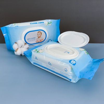 Natte Hypoallergenic de Baby veegt PH af de Evenwichtige Gevoelige Natte Huid Gebaseerde Installatie afveegt