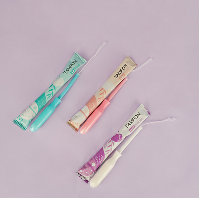 Privé de Vrouwen van de Katoenen van het Etiketbamboe Hygiënische Biologisch afbreekbaar Instrumententampon