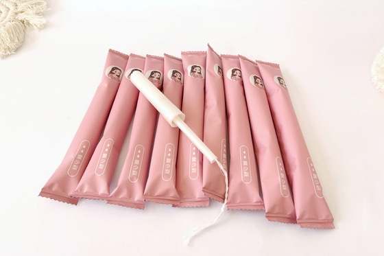 Hygiënische Vrouwen Katoenen Biologisch afbreekbare Instrumententampon