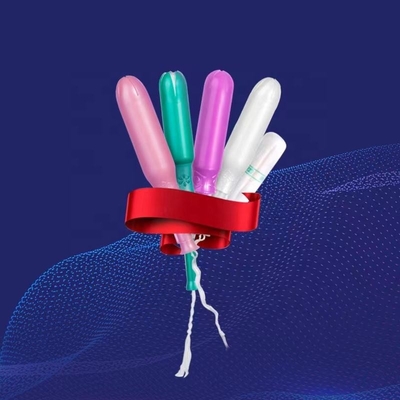 Privé Etiket Sanitaire Beschikbare Organische Katoenen Tampons voor Vrouwen