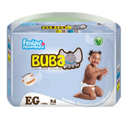 BTC-PE van de de Zuigelingsbaby van SAP van de Babyluier OEM van de Film Super Droge Luier ODM