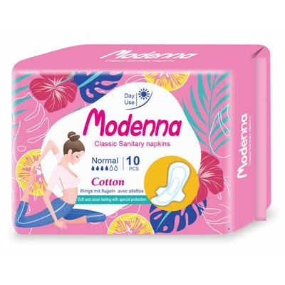 Mesh Disposable Sanitary Napkins 350mm Grote Vleugels Sanitaire Stootkussens