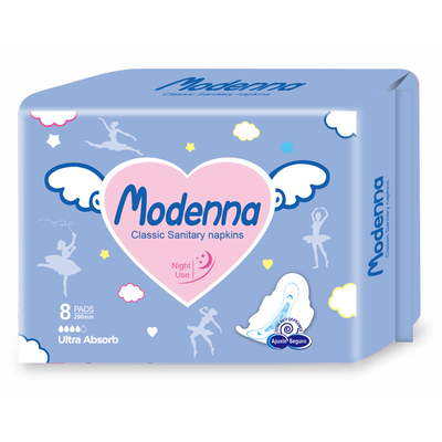 Mesh Disposable Sanitary Napkins 350mm Grote Vleugels Sanitaire Stootkussens